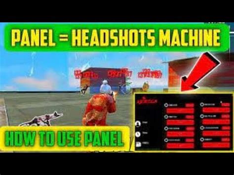 How To Use Panel In Free Fire Panel H Ck Pc New Update Panel