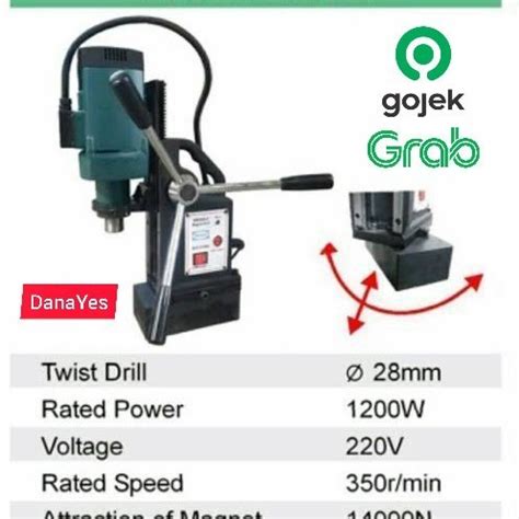 Jual Mesin Bor Magnet Duduk Tegak Magnetic Drill Press Mm R Mi