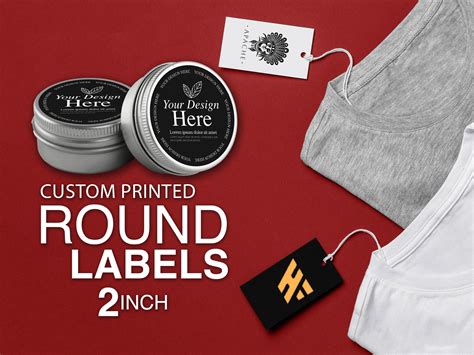 2 Inch Round Labels, Custom Labels, Custom Stickers, Round Stickers ...