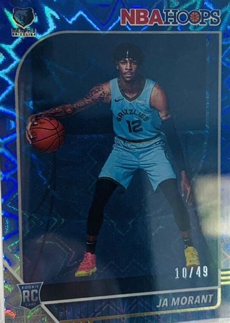 Ja Morant 2019 Hoops 259 Blue Explosion 49 PSA 10 Price Guide