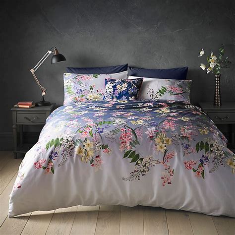 Buy Ted Baker Botanical Floral Standard Pillowcase Pair Online At