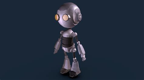 Robot Download Free 3d Model By Saman Salili Samansalili 3ef87ea