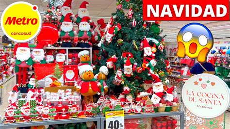 OFERTAS Catálogo METRO NAVIDAD Hoy Decoración Navideña Cómo