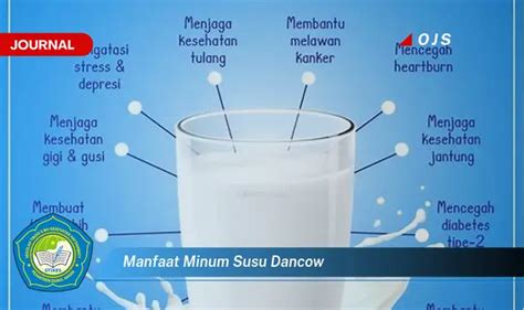 Intip Manfaat Minum Susu Dancow Yang Wajib Kamu Ketahui E Journal