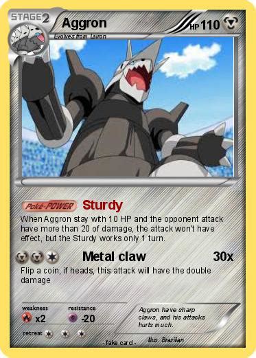 Pokémon Aggron 280 280 - Sturdy - My Pokemon Card