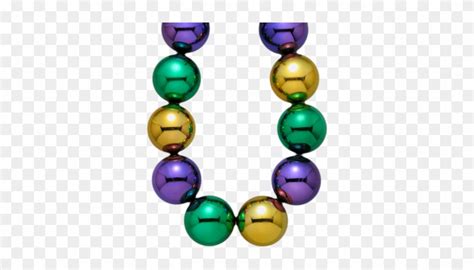 Mardi Gras Beads Clip Art - Transparent Mardi Gras Beads - Free ...