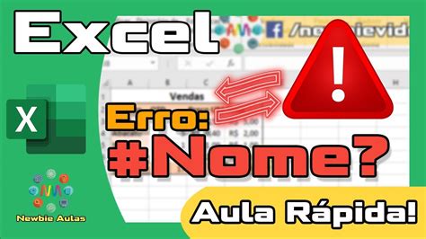 Excel Erro Nome Como Resolver Causas Do Erro E Solu O Hot Sex Picture