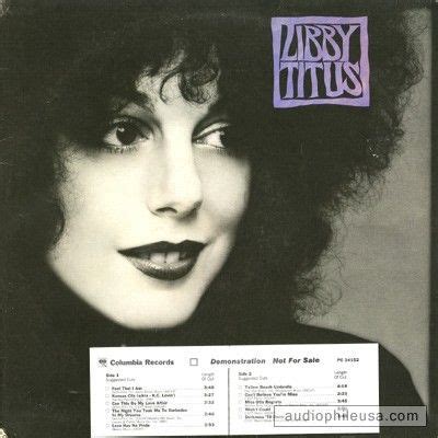 Libby Titus Libby Titus Vinyl Records and CDs For Sale | MusicStack