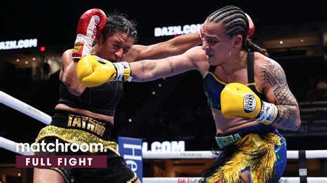 Full Fight Beatriz Ferreira Vs Taynna Cardoso Pro Debut On Love Vs Spark Youtube