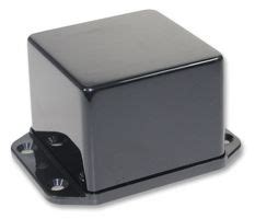 BIM2008 IP BLK Camdenboss Plastic Enclosure Flanged Lid ABS