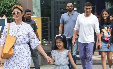 In Pics: Akshay Kumar's Lunch Date With Twinkle Khanna And Nitara