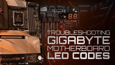 Troubleshooting Gigabyte Motherboard Led Error Codes Quick Fixes