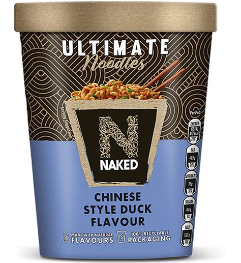 Chinese Style Duck Flavour Noodles Naked Noodle