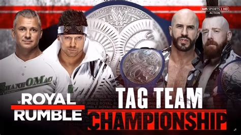 WWE2K19 惡煞Royal Rumble SD雙打冠軍賽 大頭模式 The Bar Cesaro Sheamus VS The