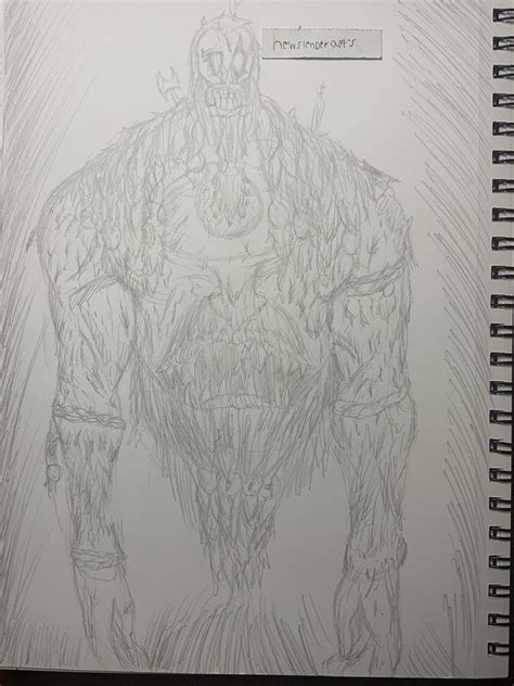 fire giant sketch reldenring