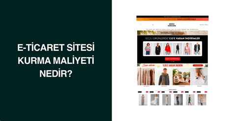 E Ticaret Sitesi Kurma Maliyeti Nedir