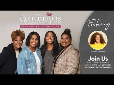 CeCe Winans Presents Generations Passing It On YouTube