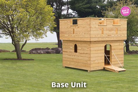 Wood Small Castle Playset for Sale - Amish Direct Playsets