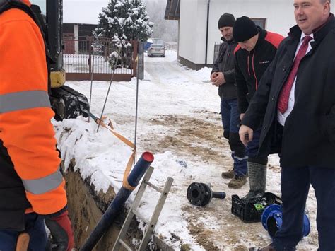 Budowa sieci wodociągowej na ul Długiej w Skarżysku Kościelnym