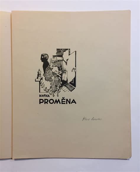 FIRST ILLUSTRATIONS OF KAFKA IN ANY LANGUAGE Promena Metamorphosis