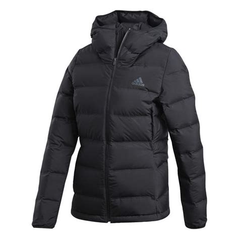 Adidas Helionic Down Hooded Jacke Schwarz Unisportstore De