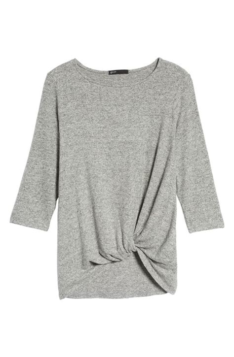 Gibsonlook Gibson Cozy Twist Front Pullover Nordstrom Nursing