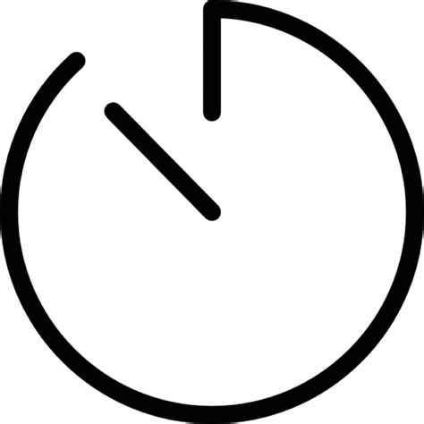 Outline Clock - ClipArt Best