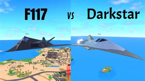 F117 Nighthawk VS Darkstar In Military Tycoon YouTube