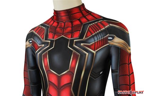 Avengers Infinity War Spider Man Cosplay Costume 3d Printed Jumpsuit