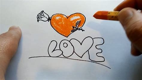 How To Draw Love In Bubble Letters