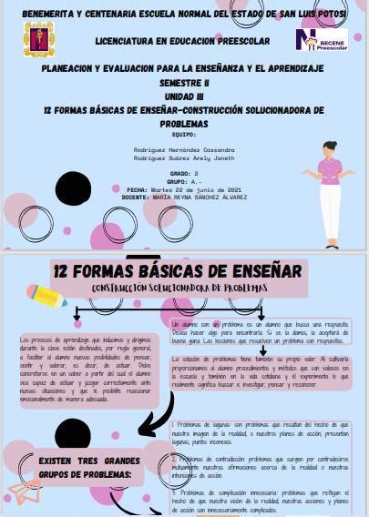 Formas B Sicas De Ense Ar Issuu