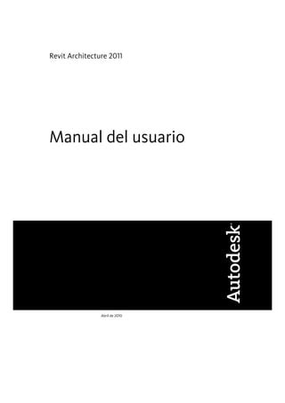 Manual Guia De Usuario Revit Autodesk Pdf