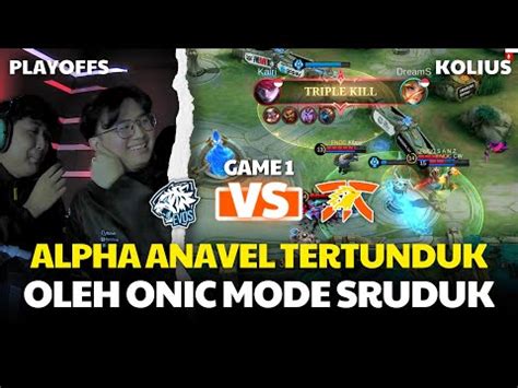 Kairi Dikasih Assassin Onic Vs Evos Game Mpl Id S Playoff Day