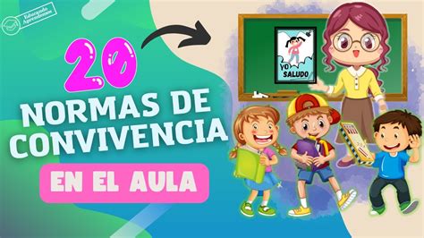 Excelentes Diseños De Normas De Convivencia Escolar Para El Docenteonlineorg