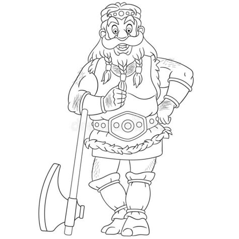 Dibujos De Vikingos Para Colorear