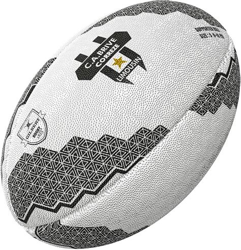 Ballon De Rugby Gilbert Supporter Brive Balles De Sport