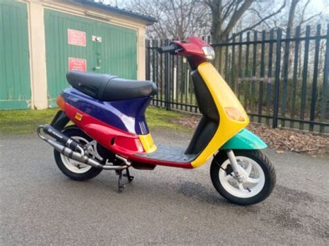 Piaggio Zip Rst 50 1998 Ulez Compliant Vw Harlequin Scooter Moped