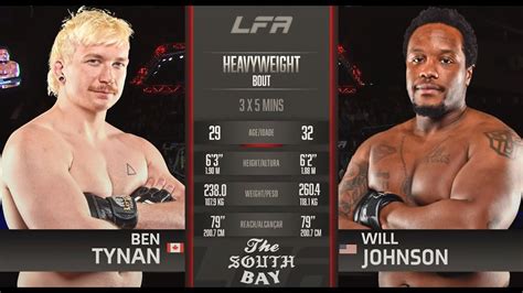 Ben Tynan Vs Will Johnson Ufc Mma Youtube