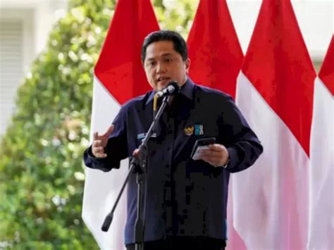 Survei Poltracking Elektabilitas Erick Thohir Tertinggi Sebagai