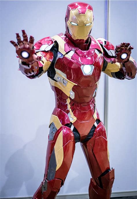 Ironman Suit Mk Armor Costume Ironman Cosplay D Print Etsy