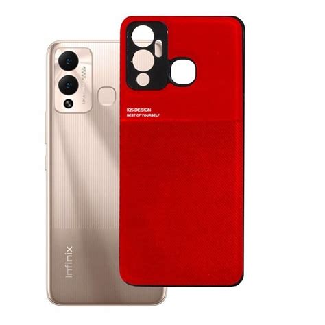 Etui Do Infinix Hot Play Strip Magnetic Czerwone Obudowa Pokrowiec Futera Case Gsm Hurt