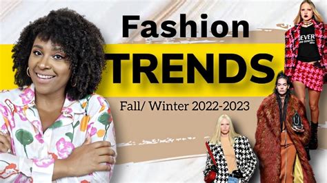 Top 10 Fashion Trends Fall Winter 20222023 Youtube