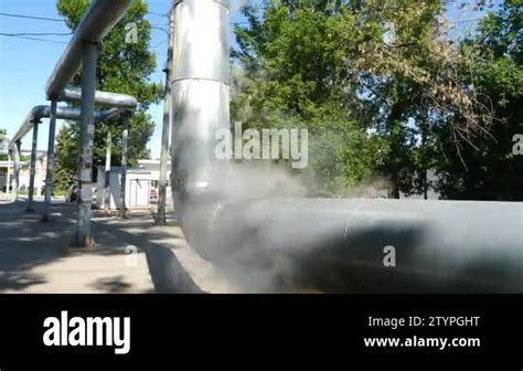 Ecological Disaster Human Influence Smoke From Chimneys Air