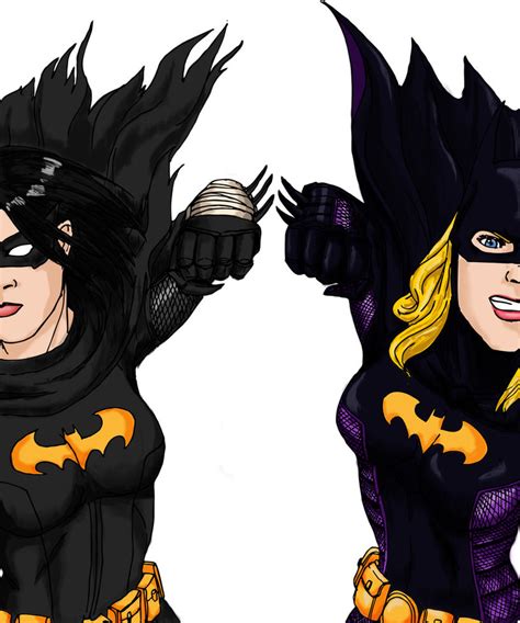 Batgirl Blackbat 001 Colored By Cpuhuman On Deviantart