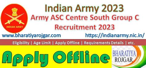 Army Asc Centre South Group C Recruitment