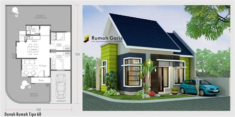 Konsep Contoh Gambar Rumah 9x12 Meter Paling Top