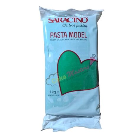 Pasta Modelatoare Saracino Verde 1kg