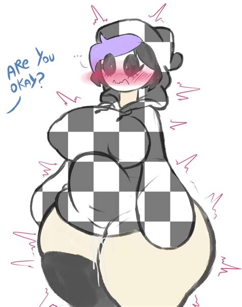 Rule 34 1boy 1girls Big Ass Big Breasts Big Thighs Black Hair Blush Checkered Clothing