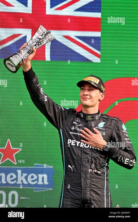 George Russell Podium Hi Res Stock Photography And Images Alamy