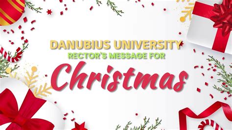 Rector `s Christmas Message 2022 Youtube